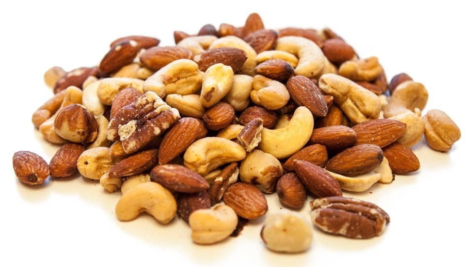 almonds and cashews and other variety of nuts