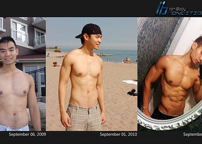 andy personal trainer before and after asian muscle gain
